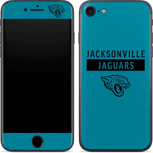 NFL Jacksonville Jaguars Teal Performance Series iPhone 8 Skin