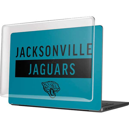NFL Jacksonville Jaguars Teal Performance Series MacBook Pro 14in (2021-24) Case plus Skin