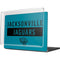NFL Jacksonville Jaguars Teal Performance Series MacBook Pro 14in (2021-24) Case plus Skin