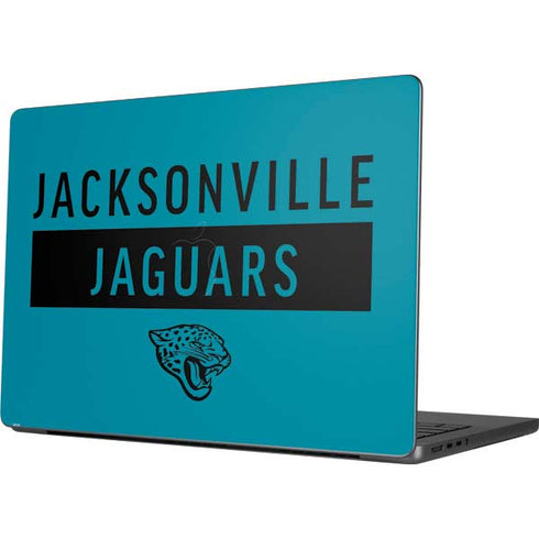 NFL Jacksonville Jaguars Teal Performance Series Apple MacBook Pro 14-inch Skin