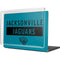 NFL Jacksonville Jaguars Teal Performance Series MacBook Cases