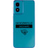 NFL Jacksonville Jaguars Teal Performance Series Moto G Play 4G (2024) Skin
