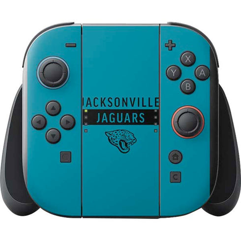 NFL Jacksonville Jaguars Teal Performance Series Nintendo Switch 2 (2025) with Joy-Con Skin