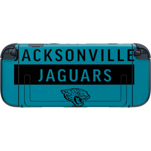 NFL Jacksonville Jaguars Teal Performance Series Nintendo Switch 2 (2025) with Joy-Con Skin