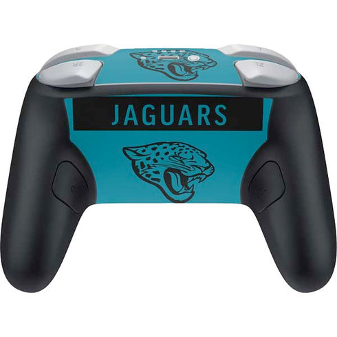 NFL Jacksonville Jaguars Teal Performance Series Nintendo Switch 2 (2025) Pro Controller Skin