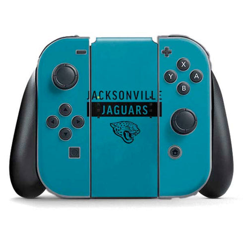 NFL Jacksonville Jaguars Teal Performance Series Nintendo Skins
