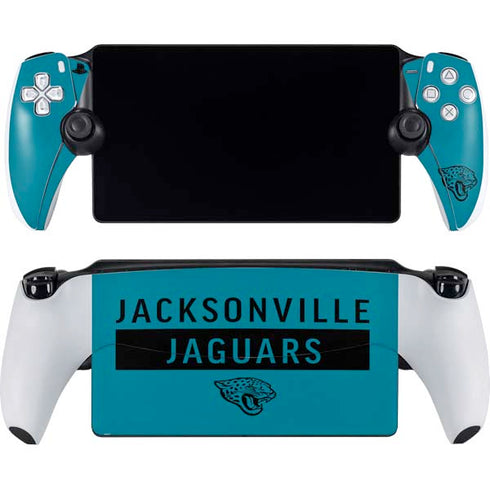 NFL Jacksonville Jaguars Teal Performance Series PlayStation Portal Remote Player Skin
