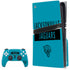 NFL Jacksonville Jaguars Teal Performance Series PS5 Pro Disk Bundle Skin