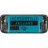 NFL Jacksonville Jaguars Teal Performance Series Steam Deck Handheld Gaming Computer Skin