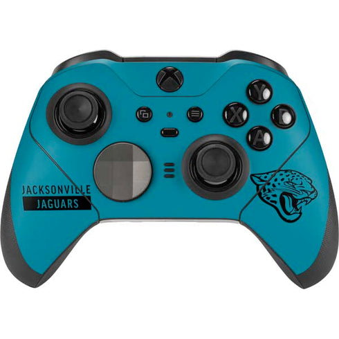 NFL Jacksonville Jaguars Teal Performance Series Xbox Elite Wireless Controller Series 2 Skin