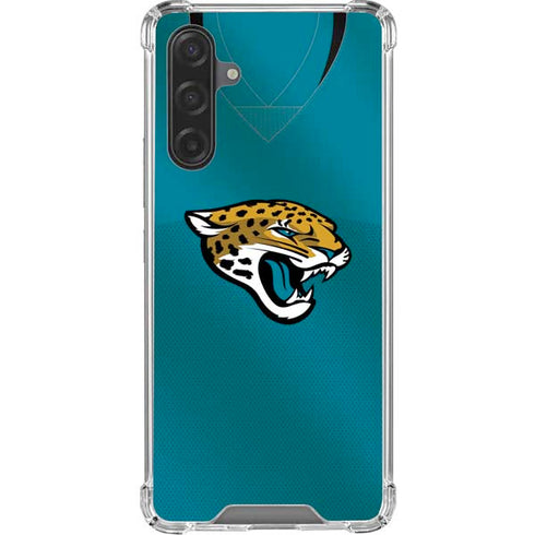 NFL Jacksonville Jaguars Team Jersey Galaxy A17 Clear Case
