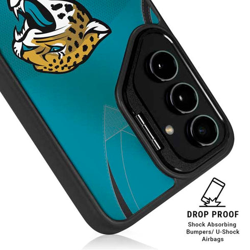 NFL Jacksonville Jaguars Team Jersey Galaxy S25 Ultra Kickstand Case