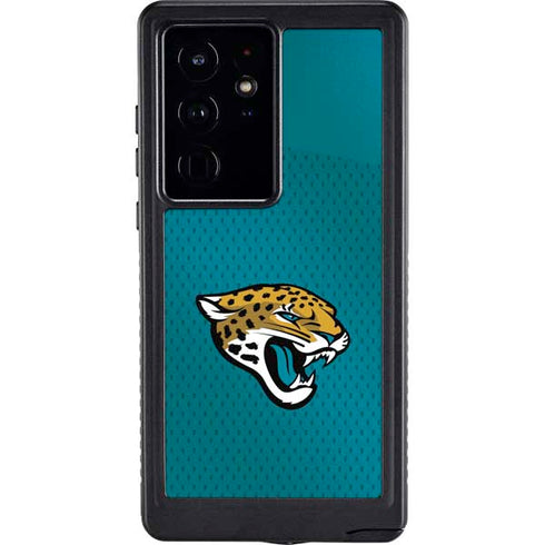 NFL Jacksonville Jaguars Team Jersey Galaxy S24 Ultra Waterproof Case