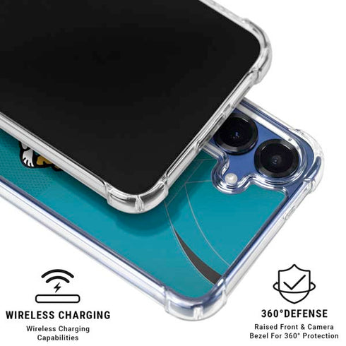 NFL Jacksonville Jaguars Team Jersey Galaxy S25 Clear Case