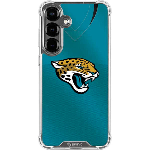 NFL Jacksonville Jaguars Team Jersey Galaxy S26 Plus Clear Case