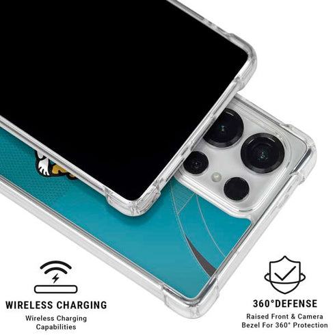 NFL Jacksonville Jaguars Team Jersey Galaxy S26 Ultra Clear Case