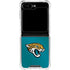 NFL Jacksonville Jaguars Team Jersey Galaxy Z Flip6 Clear Case