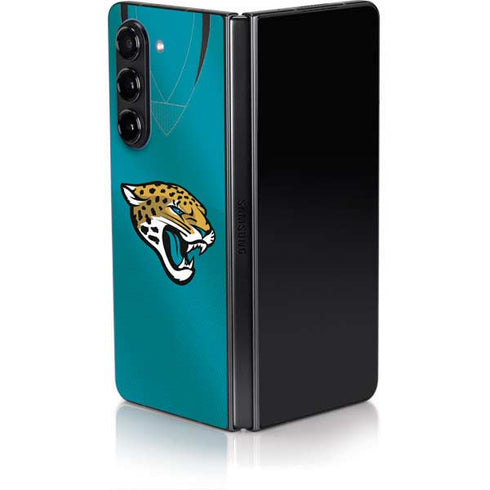NFL Jacksonville Jaguars Team Jersey Galaxy Z Fold5 5G Skin