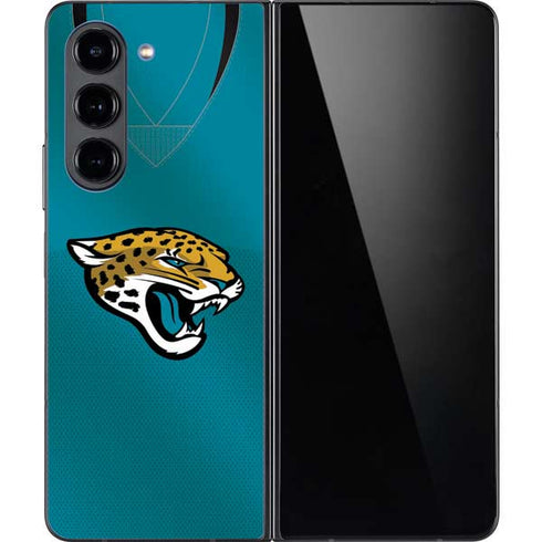 NFL Jacksonville Jaguars Team Jersey Galaxy Z Fold5 5G Skin