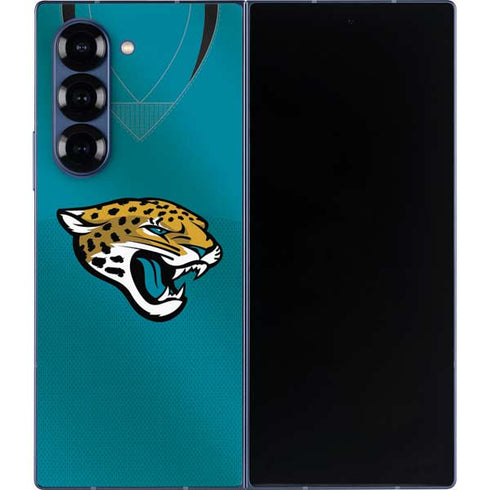 NFL Jacksonville Jaguars Team Jersey Galaxy Z Fold6 Skin