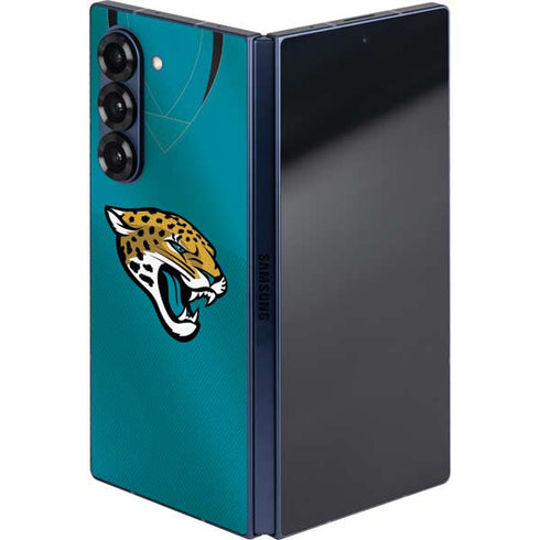 NFL Jacksonville Jaguars Team Jersey Galaxy Z Fold6 Skin