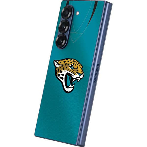 NFL Jacksonville Jaguars Team Jersey Galaxy Z Fold6 Skin