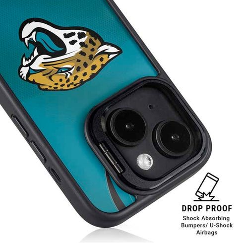 NFL Jacksonville Jaguars Team Jersey iPhone 15 Kickstand Case