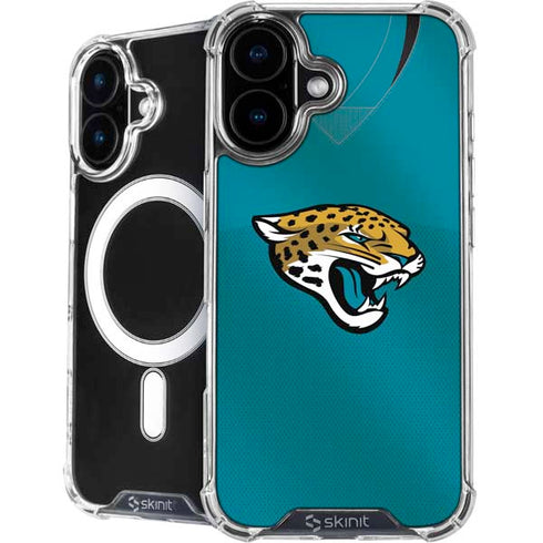 NFL Jacksonville Jaguars Team Jersey iPhone 16 MagSafe Case