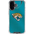 NFL Jacksonville Jaguars Team Jersey iPhone 16 Plus Clear Case