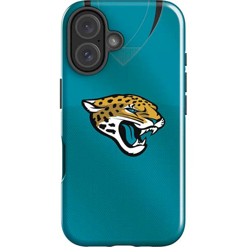 NFL Jacksonville Jaguars Team Jersey iPhone 16 Plus Impact Case