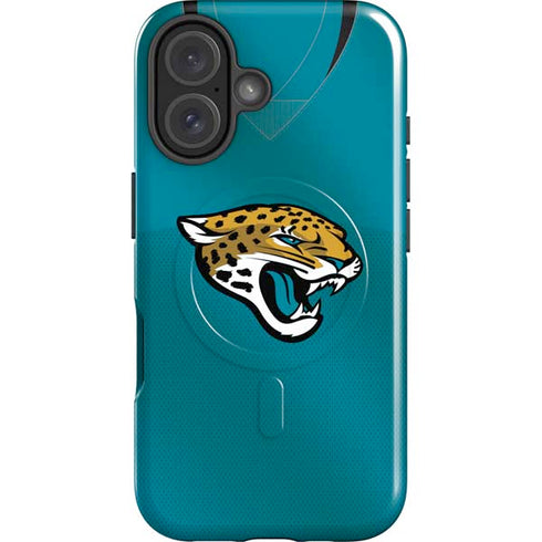 NFL Jacksonville Jaguars Team Jersey iPhone 16 Plus Magsafe Impact Case