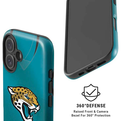 NFL Jacksonville Jaguars Team Jersey iPhone 16 Plus Magsafe Impact Case