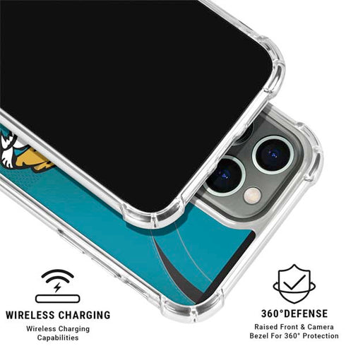 NFL Jacksonville Jaguars Team Jersey iPhone 16 Pro Max Clear Case