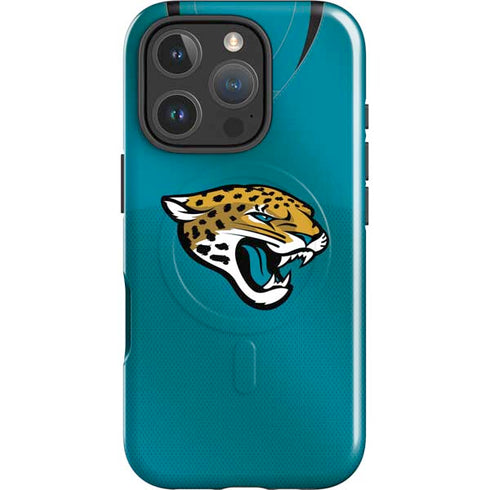 NFL Jacksonville Jaguars Team Jersey iPhone 16 Pro Max Magsafe Impact Case
