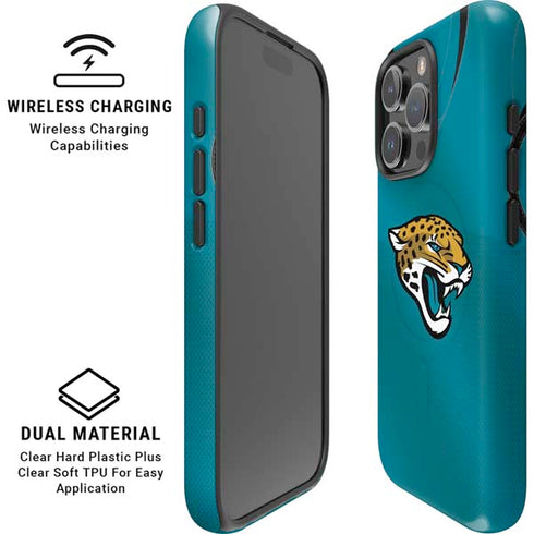 NFL Jacksonville Jaguars Team Jersey iPhone 16 Pro Max Magsafe Impact Case
