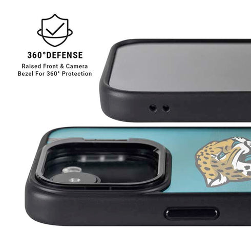 NFL Jacksonville Jaguars Team Jersey iPhone 16e Kickstand Case