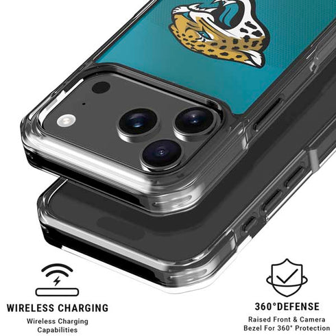 NFL Jacksonville Jaguars Team Jersey iPhone 18 Pro Clear Case