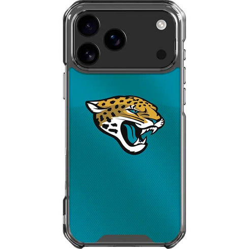 NFL Jacksonville Jaguars Team Jersey iPhone 18 Pro Max Clear Case