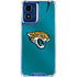 NFL Jacksonville Jaguars Team Jersey Moto G 5G (2024) Clear Case