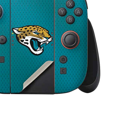 NFL Jacksonville Jaguars Team Jersey Nintendo Switch 2 (2025) Joy-Con Controller Skin