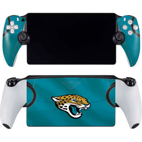 NFL Jacksonville Jaguars Team Jersey PlayStation Portal Remote Player Skin