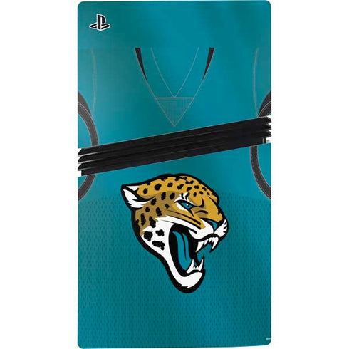 NFL Jacksonville Jaguars Team Jersey PS5 Pro Console Skin