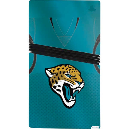NFL Jacksonville Jaguars Team Jersey PS5 Pro Console Skin