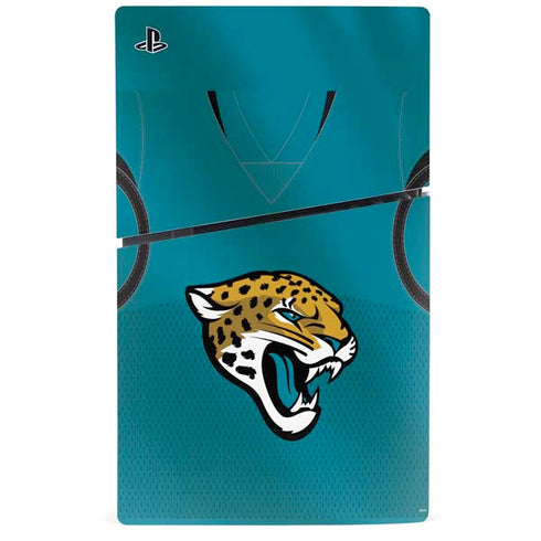 NFL Jacksonville Jaguars Team Jersey PS5 Slim Digital Edition Console Skin