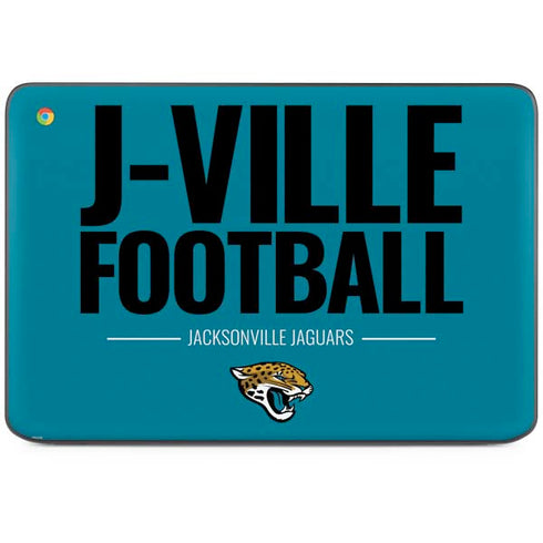 NFL Jacksonville Jaguars Team Motto HP Chromebook Skin