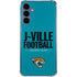 NFL Jacksonville Jaguars Team Motto Galaxy A35 5G Clear Case