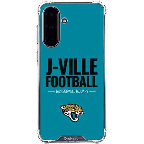 NFL Jacksonville Jaguars Team Motto Galaxy A36 5G Clear Case