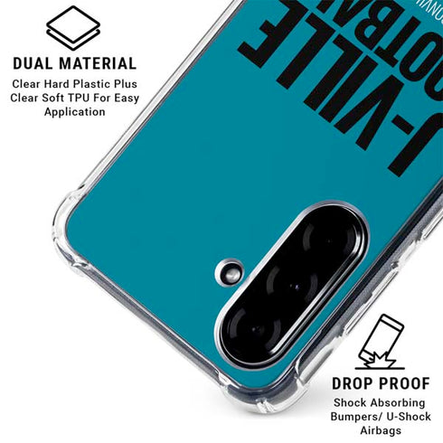 NFL Jacksonville Jaguars Team Motto Galaxy A36 5G Clear Case