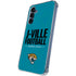 NFL Jacksonville Jaguars Team Motto Galaxy A55 5G Clear Case