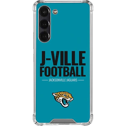 NFL Jacksonville Jaguars Team Motto Galaxy S24 FE Clear Case